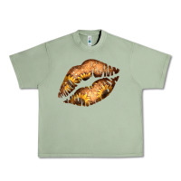 Oil Green Western Sunflower Lips Urban Heavy Tee - Bettercallsaul