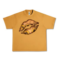 Peanut Butter Western Sunflower Lips Urban Heavy Tee - Bettercallsaul