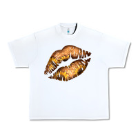 White Western Sunflower Lips Urban Heavy Tee - Bettercallsaul