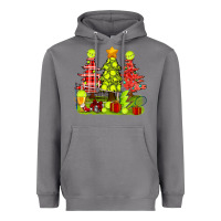 Storm Christmas With Tennis Trees Heavyweight Hoodie - BundleAndBundleShop