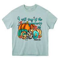 Arona I will sing of the goodness of God Psalm 89:1 Heavy Core Tee - RanaPortraitStore