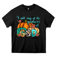 Black I will sing of the goodness of God Psalm 89:1 Heavy Core Tee - RanaPortraitStore