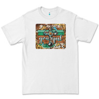 White grateful cross Premium Tee - BarkalooDesign