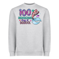 Heather Grey 100 mermazing days of school Heavyweight Sweatshirt - Artiststas