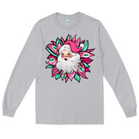 Moon Dust pink Christmas Santa Claus sunflower Long Sleeve Tee - Jasminsmagicworld