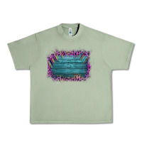 Oil Green Aztec Wood Leopard Frame Urban Heavy Tee - Bettercallsaul