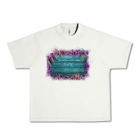 Pistachio Aztec Wood Leopard Frame Urban Heavy Tee - Bettercallsaul
