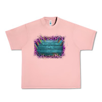 Salmon Aztec Wood Leopard Frame Urban Heavy Tee - Bettercallsaul