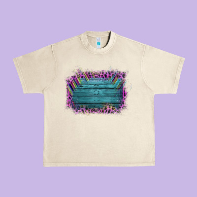 Aztec Wood Leopard Frame Urban Heavy Tee Designed By Bettercallsaul