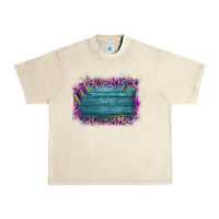 Sandshell Aztec Wood Leopard Frame Urban Heavy Tee - Bettercallsaul