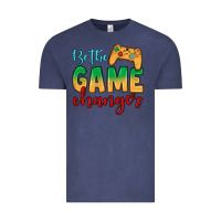 Vintage Denim Be the game changer Vintage Tee - JahusDesignShop