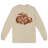 Mushroom football patch Long Sleeve Tee - AdoDesignShop
