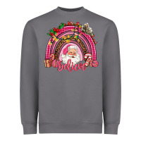 Storm pink christmas believe  rainbow Heavyweight Sweatshirt - AdoDesignShop