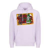 Lilac Christmas Ho Ho Ho Premium Hoodie - Bettercallsaul