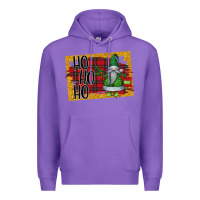 Purple Christmas Ho Ho Ho Premium Hoodie - Bettercallsaul
