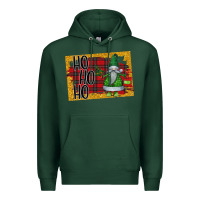 Sports Green Christmas Ho Ho Ho Premium Hoodie - Bettercallsaul