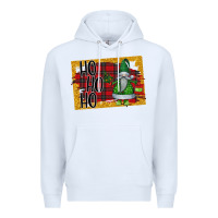 White Christmas Ho Ho Ho Premium Hoodie - Bettercallsaul
