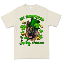 Bone st.patrick's day my shepherd is my lucky charm Premium Tee - RanaPortraitStore