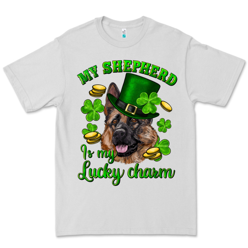 St.patrick's Day My Shepherd Is My Lucky Charm Premium Tee by RanaPortraitStore | Teevron