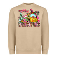 Mushroom merry christmas Heavyweight Sweatshirt - AdoDesignShop