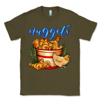 Army Green nuggets Classic Tee - AdoDesignShop