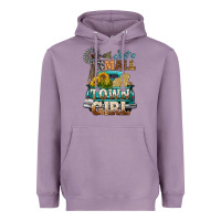 Lavender Just A Small Town Girl Windmill Heavyweight Hoodie - BundleAndBundleShop