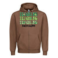Chestnut teaching lucky charm Zipper Hoodie - MaliasSmallBusiness
