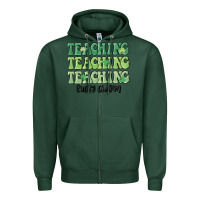 Sports Green teaching lucky charm Zipper Hoodie - MaliasSmallBusiness