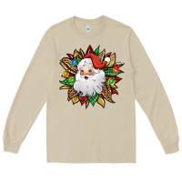 Mushroom santa claus sunflower Long Sleeve Tee - Jasminsmagicworld