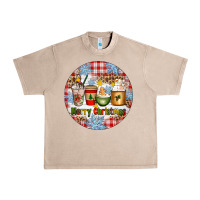 French Oak Merry Christmas Coffee Cups Urban Heavy Tee - Artiststas