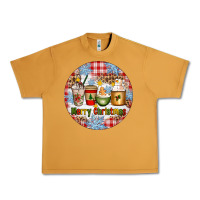 Merry Christmas Coffee Cups Urban Heavy Tee | Teevron