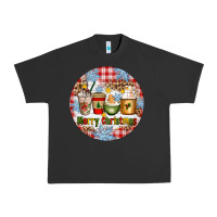 Pigment Black Merry Christmas Coffee Cups Urban Heavy Tee - Artiststas