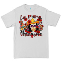 Dove Grey la mama mas chingona Premium Tee - Zillion Design Studio