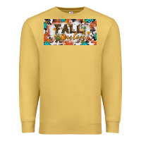 Antique Gold fall in love license plate Premium Sweatshirt - BundleAndBundleShop