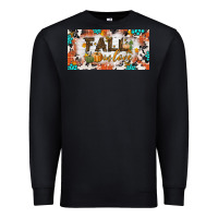 Black fall in love license plate Premium Sweatshirt - BundleAndBundleShop
