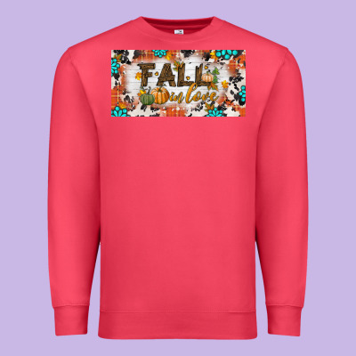 Fall In Love License Plate Premium Sweatshirt Designed By Bundleandbundleshop