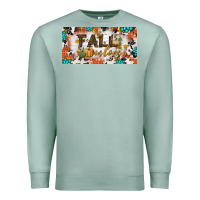 Seafoam fall in love license plate Premium Sweatshirt - BundleAndBundleShop