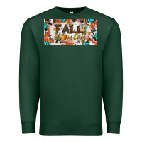 Sports Green fall in love license plate Premium Sweatshirt - BundleAndBundleShop
