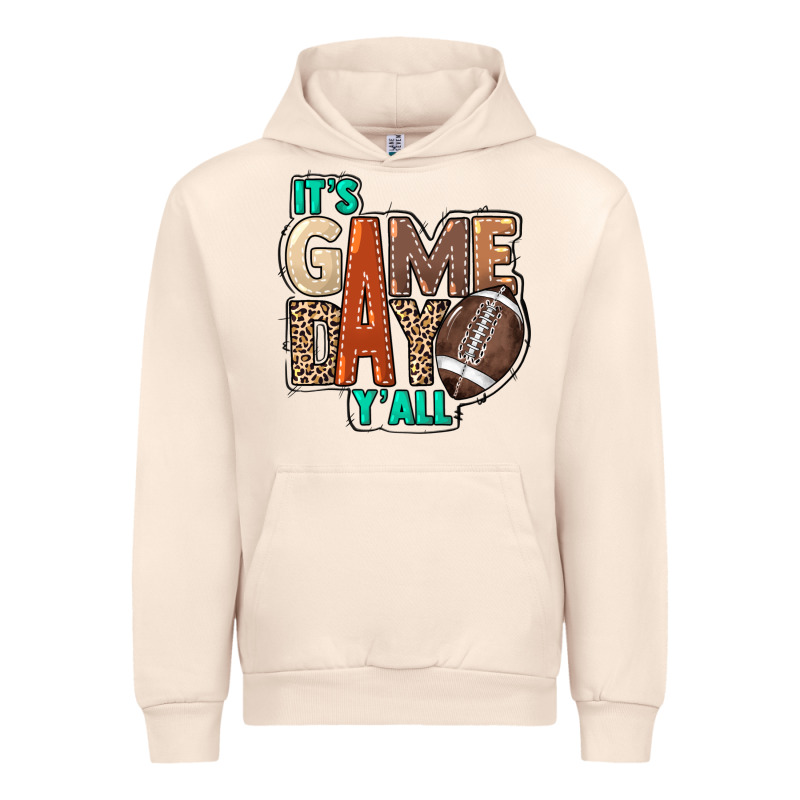 It's Game Day Y'all Urban Hoodie by HowdyJamesFarm | Teevron
