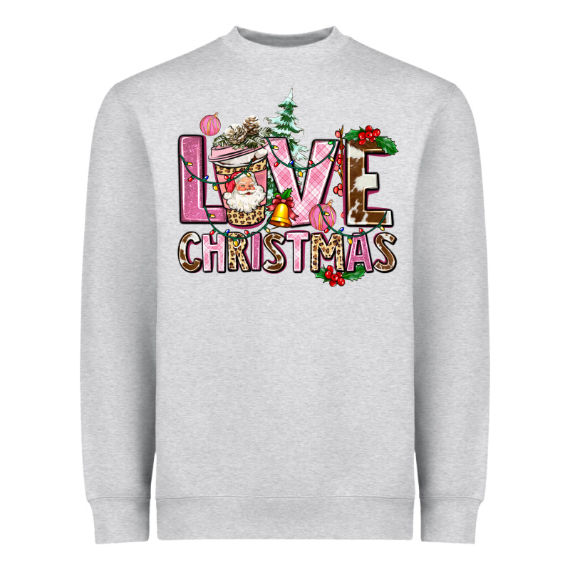 Love Christmas Heavyweight Sweatshirt by AdoDesignShop | Teevron