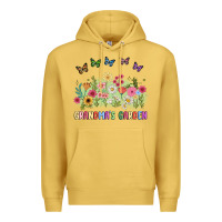 Antique Gold grandma garden birth month flower Premium Hoodie - JahusDesignShop