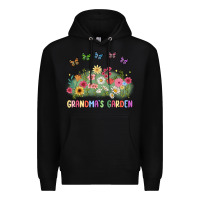 Black grandma garden birth month flower Premium Hoodie - JahusDesignShop