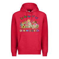 Cardinal grandma garden birth month flower Premium Hoodie - JahusDesignShop