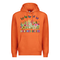 Carrot grandma garden birth month flower Premium Hoodie - JahusDesignShop