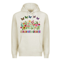 Oatmeal Heather grandma garden birth month flower Premium Hoodie - JahusDesignShop