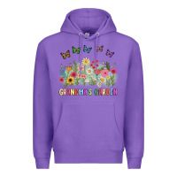 Purple grandma garden birth month flower Premium Hoodie - JahusDesignShop
