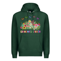 Sports Green grandma garden birth month flower Premium Hoodie - JahusDesignShop