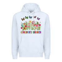 White grandma garden birth month flower Premium Hoodie - JahusDesignShop