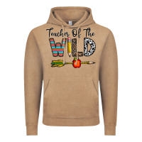 Vintage Coffee teacher of the wild Vintage Hoodie - CowhideDigitalArt