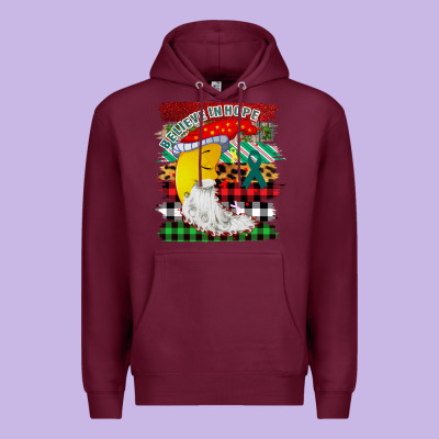 Believe In Hope Santa Moon Premium Hoodie Designed By Bettercallsaul